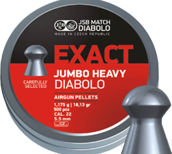 JSB Diabolo Exact Jumbo Heavy .22 Cal