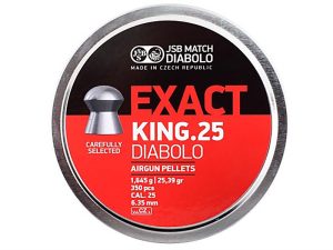 JSB Match Diabolo Exact King .25 Cal 25.39 Gr
