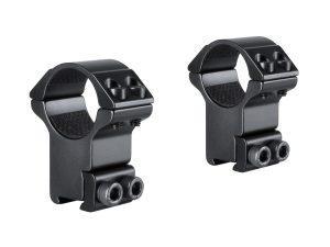 Hawke Match Mounts 9-11mm 1 Inch High Double Screw