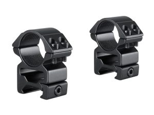 Hawke Match Mounts Weaver 1 Inch High Double Screw