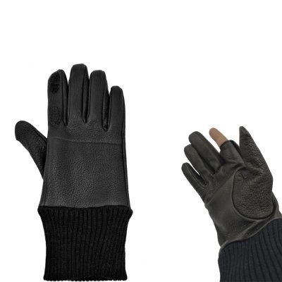 Parker - Hale Black Leather Shooting Gloves