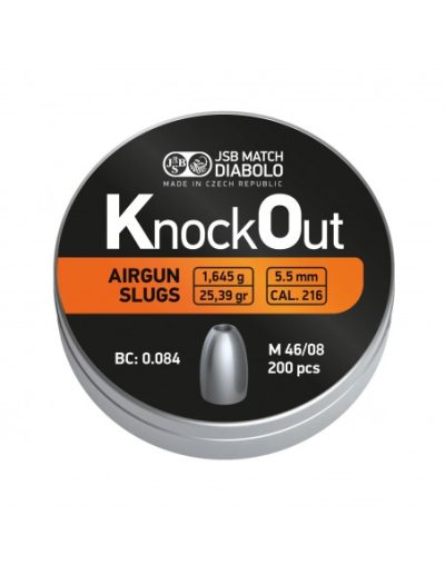 JSB Knockout MK11 Slugs 216 25.39GR