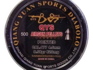 QYS Pointed Nose Heavy .177 9.56gr (500)