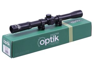 Richter Optik Crystal Range Scope 4x20 Includes Mounts