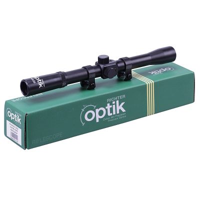 Richter Optik Crystal Range Scope 4x20 Includes Mounts