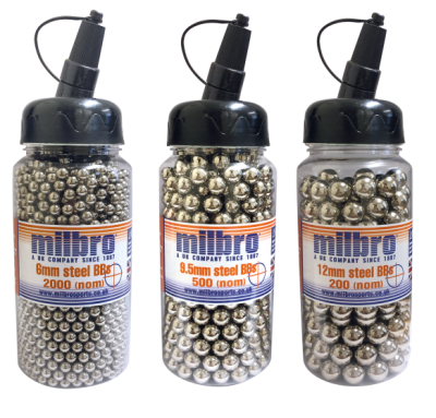 Milbro Steel Slingshot Ammo Tubs