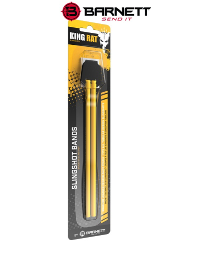 Spare Yellow Slingshot Bands by Barnett
